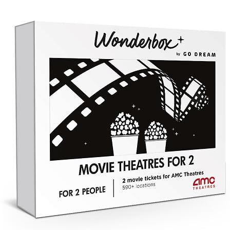AMC Movie Tickets Gift Box for Two