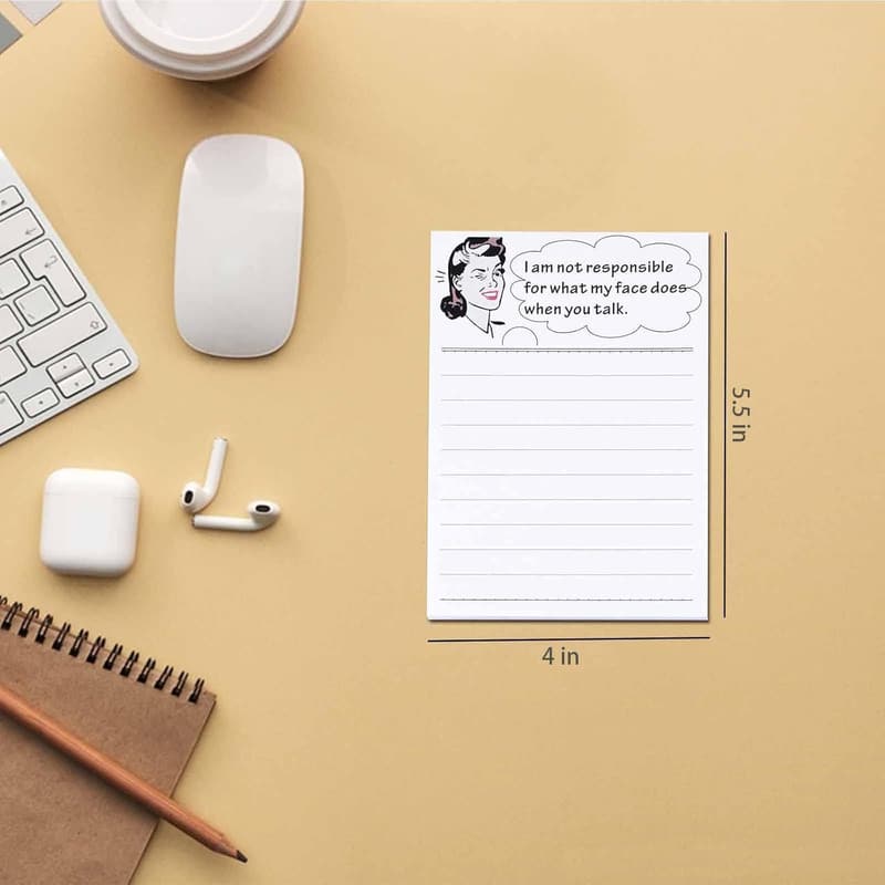Office Novelty Notepad Set for Coworkers