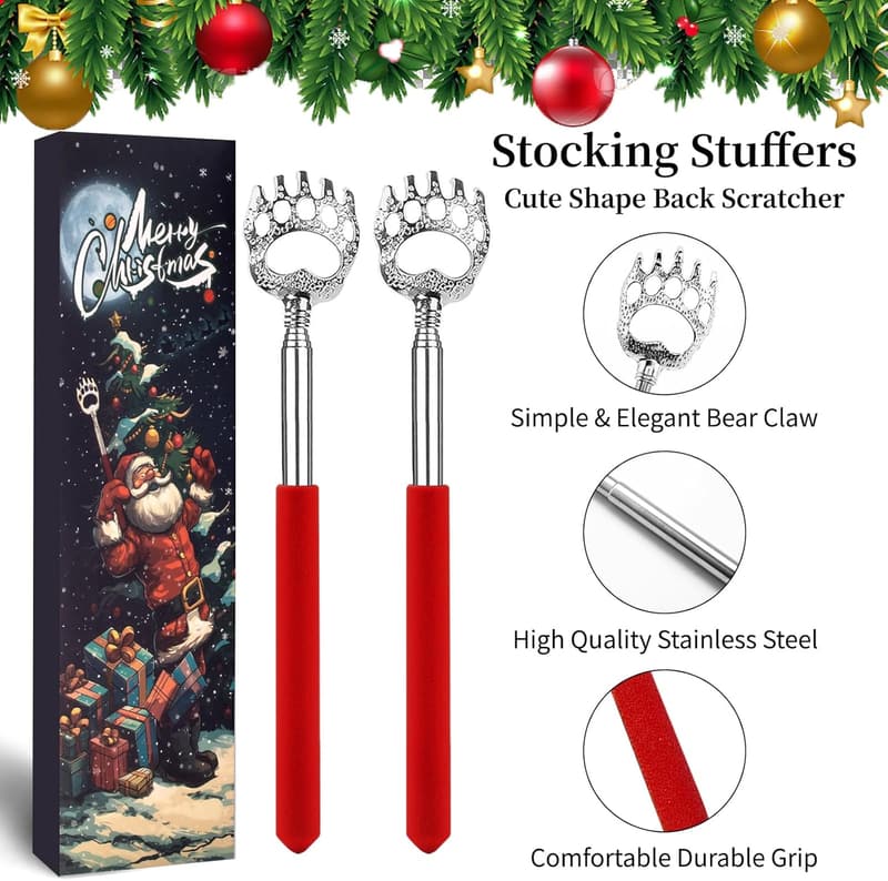 Secret Santa Extendable Back Scratcher for Adults