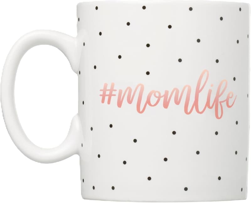 New Mom Ceramic Coffee Mug, 13oz Dishwasher & Microwave Safe