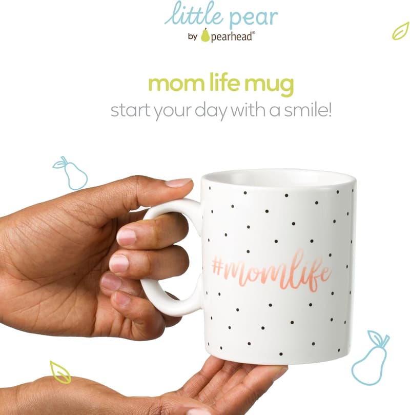 New Mom Ceramic Coffee Mug, 13oz Dishwasher & Microwave Safe