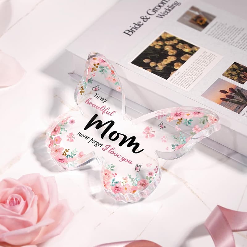 Mother's Day Butterfly Acrylic Plaque Keepsake