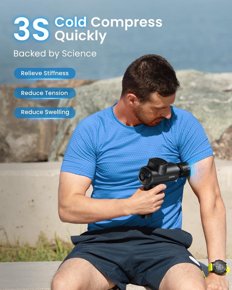 Thermacool Massage Gun with Heat & Cold
