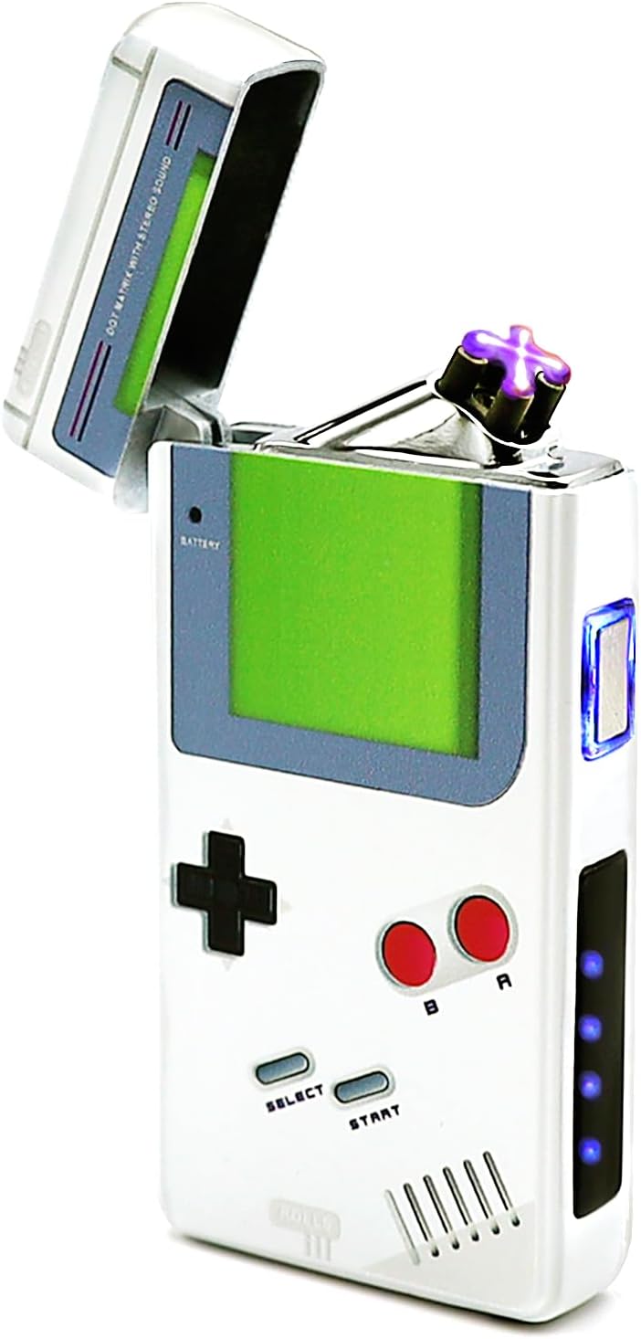 Birthday Electric Retro Lighter for Men in Grey