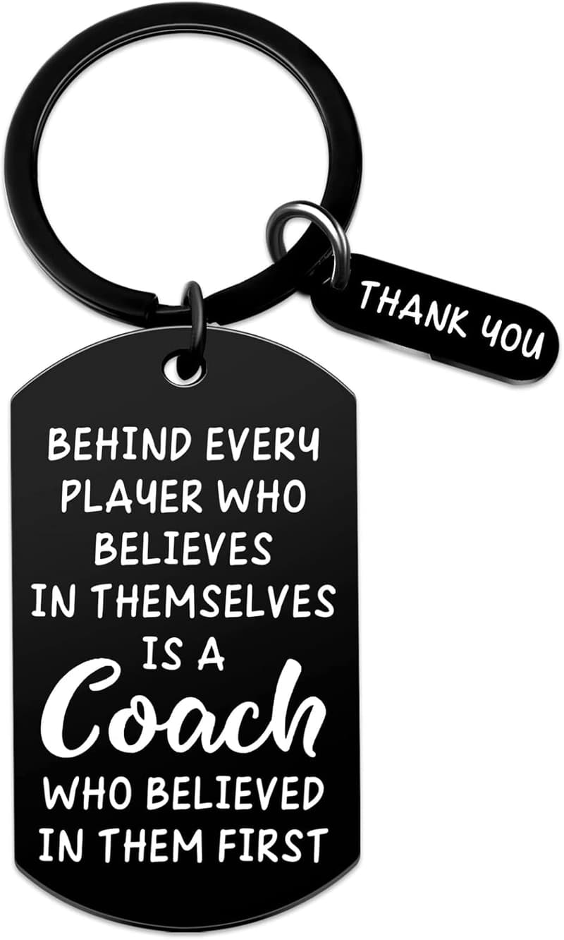 Coach Keychain Gift for Team Instructors