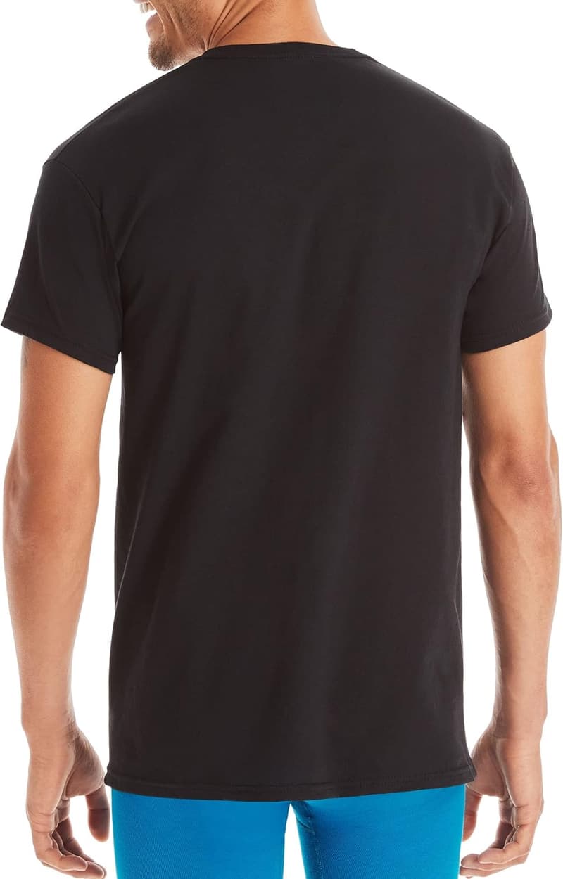Men's Cotton Moisture-Wicking Crew Undershirt