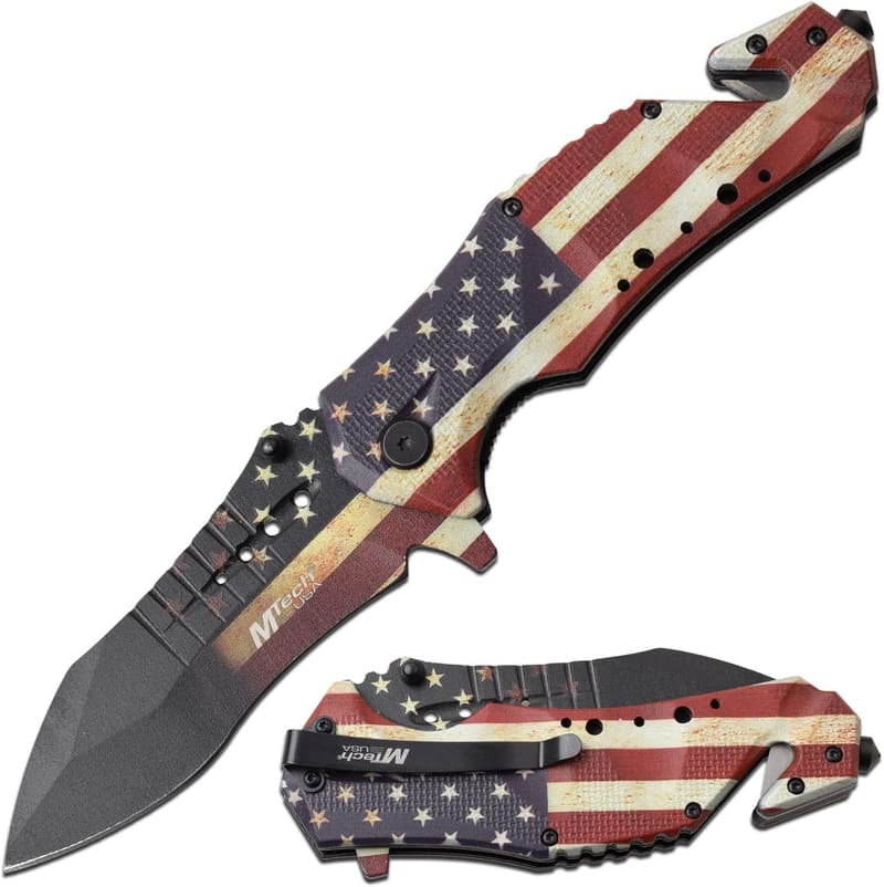 Spring-Assisted Folding Knife