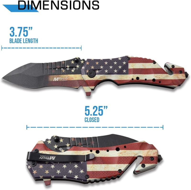 Spring-Assisted Folding Knife
