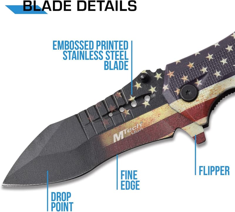 Spring-Assisted Folding Knife