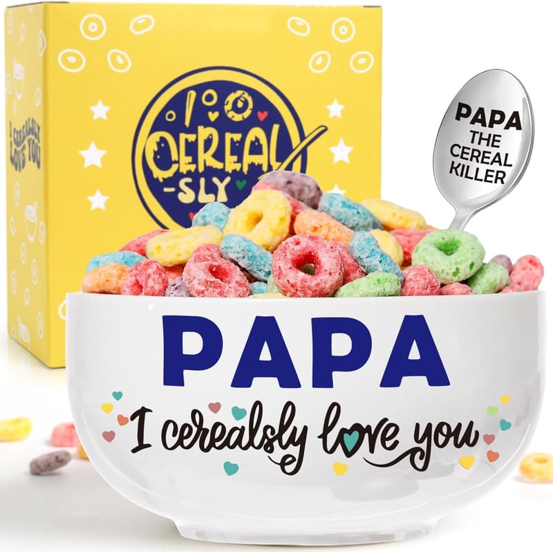 Father's Day Papa Cereal Bowl - 