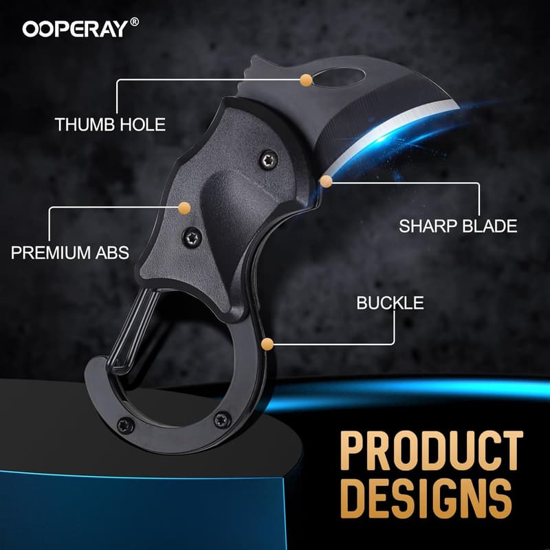Fathers Day EDC Keychain Knife for Men