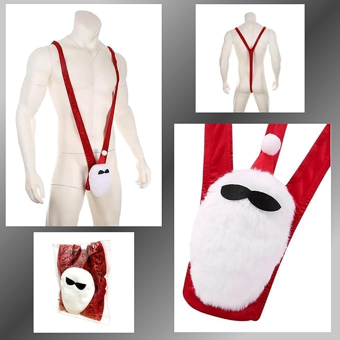 Santa Mankini - Funny Christmas Gift for Men