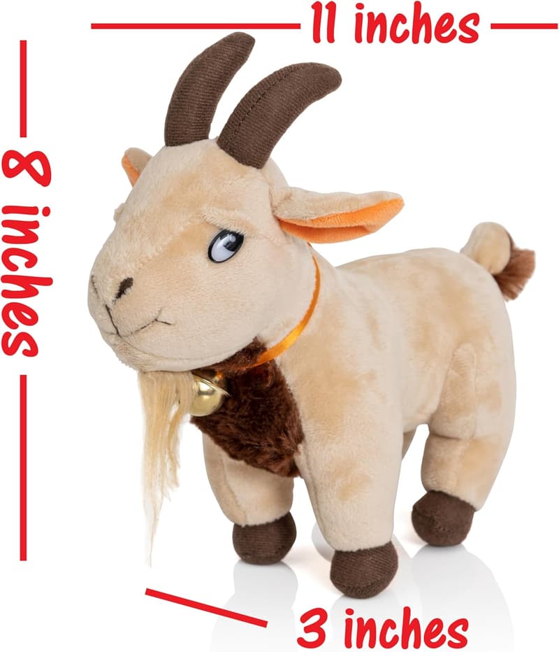 Funny Screaming Goat Plush - Gag Gift for Friends