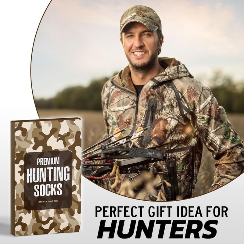 Men's Hunting Socks - Gift for Hunters
