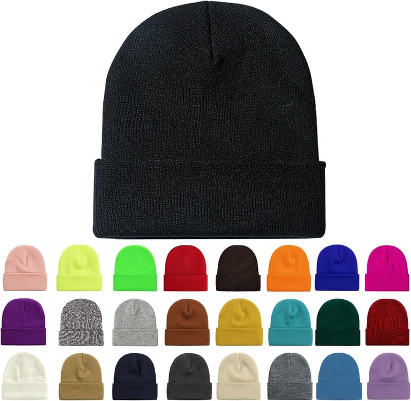 Winter Knit Slouchy Beanie for Men & Women
