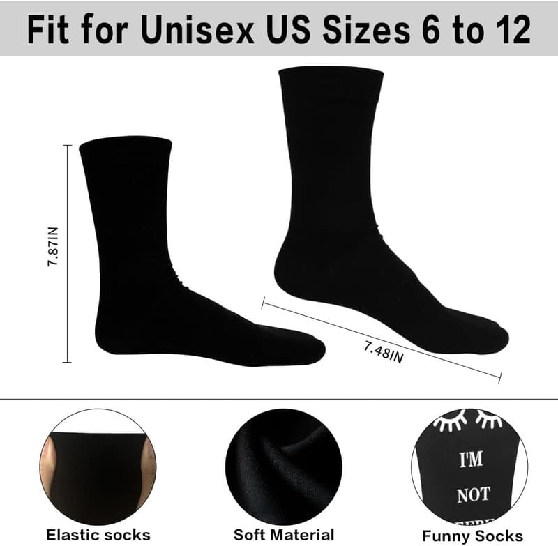 Birthday Gift Funny Socks for Men & Women