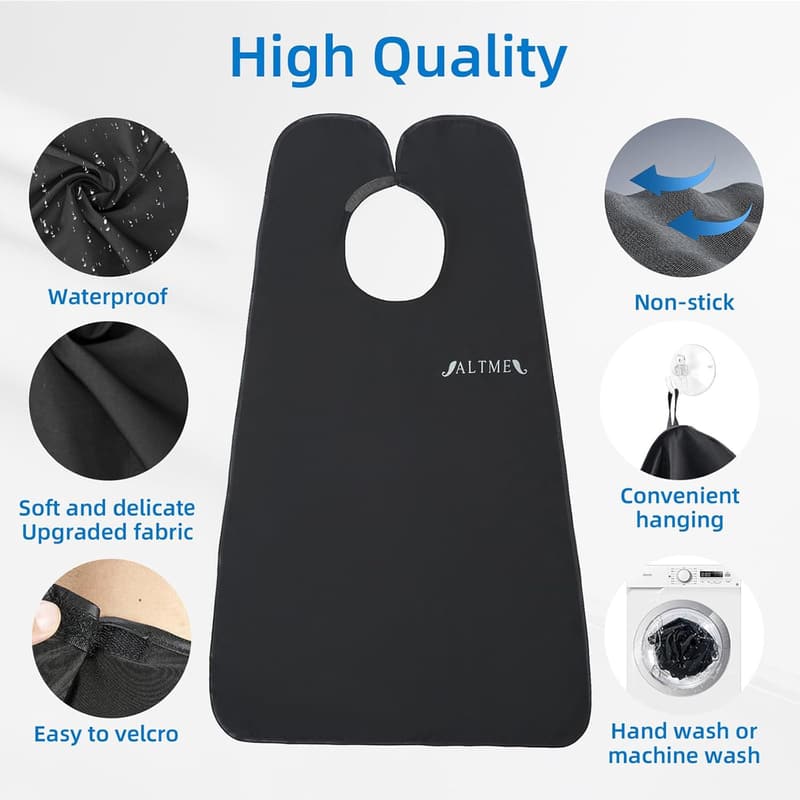 Beard Trimming Apron - Waterproof Non-Stick Gift for Men