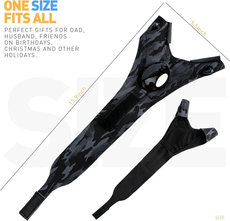 Christmas LED Flashlight Gloves, Camo Tools for Men