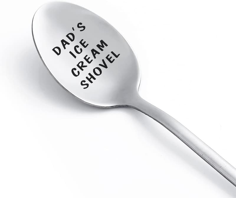 Father's Day Engraved Spoon Shovel for Dad