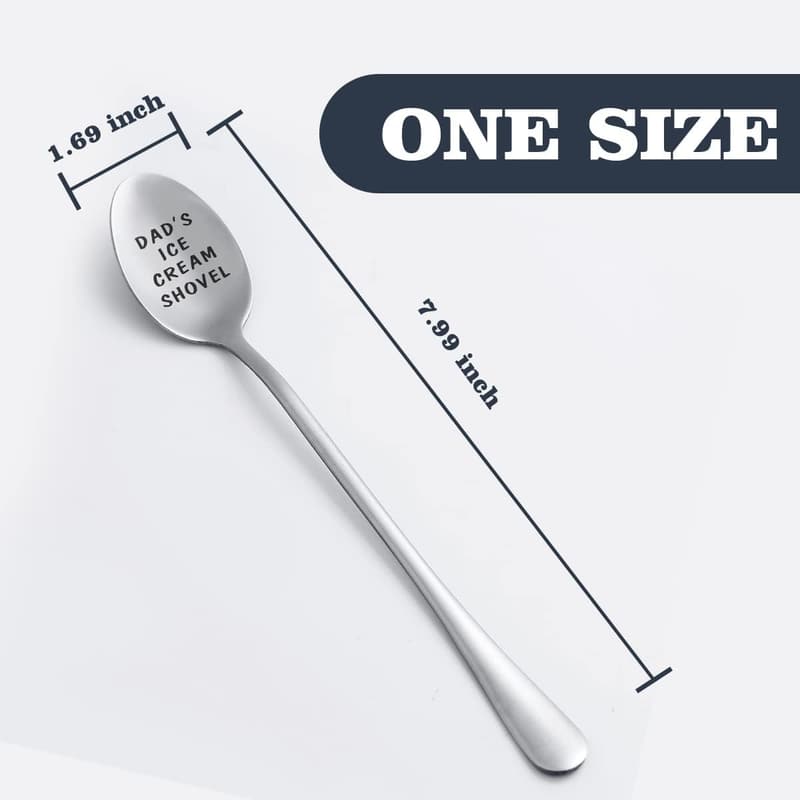 Father's Day Engraved Spoon Shovel for Dad