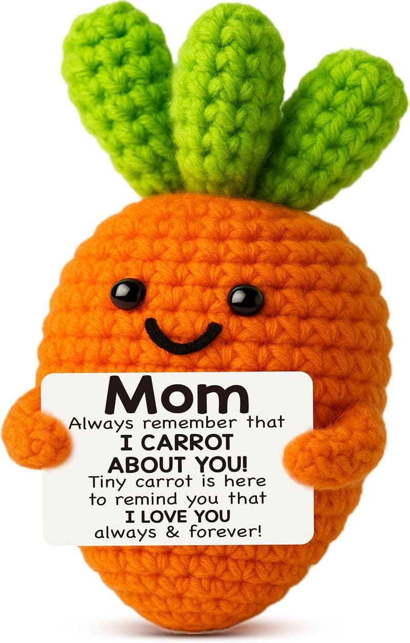 Mother's Day Plush Carrot Gift for Mom