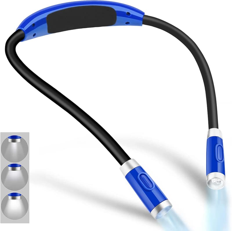 Rechargeable LED Neck Light for Readers & Crafters