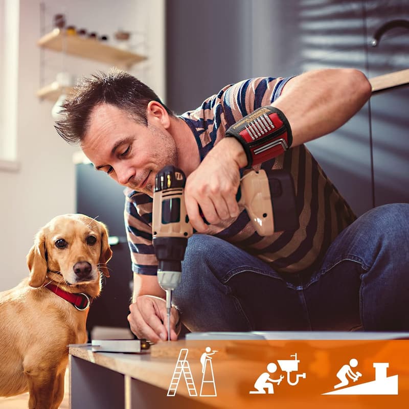 Father's Day Magnetic Tool Wristband for Men