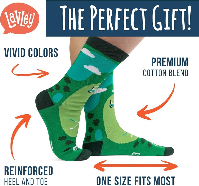 Funny Socks for Men, Women & Teens