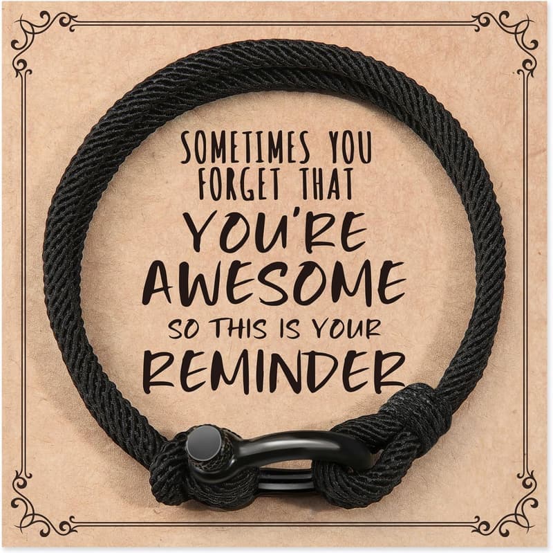 Father's Day Inspirational Bracelet for Men & Teens