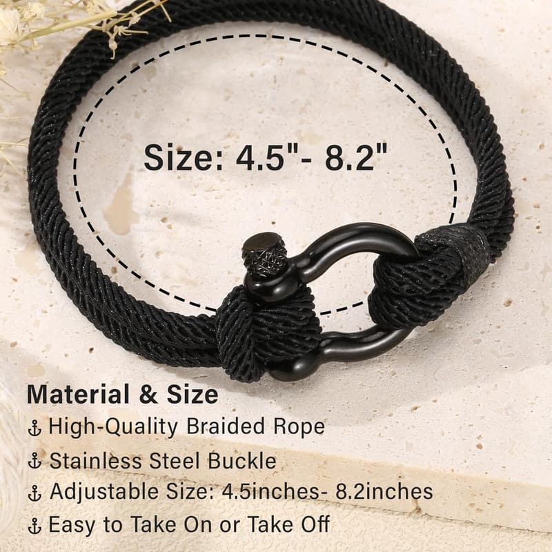 Father's Day Inspirational Bracelet for Men & Teens