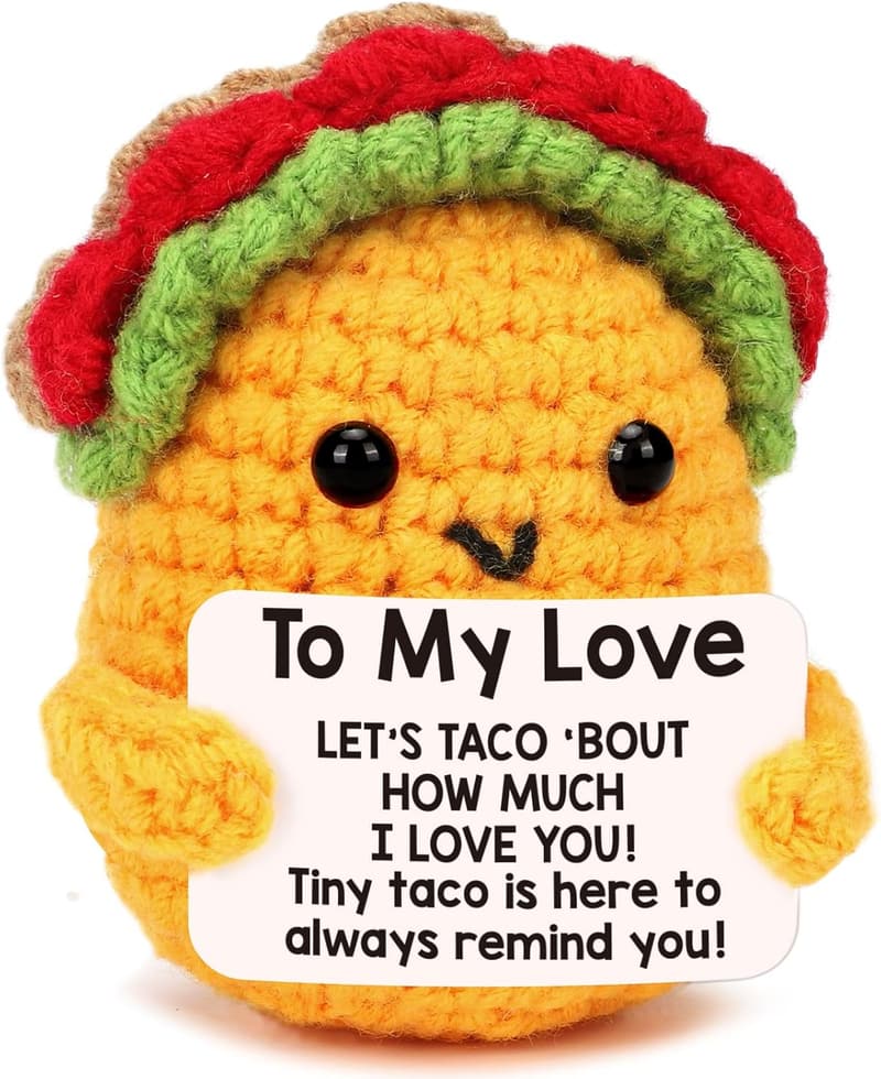 Anniversary Handmade Crochet Gift for Couples
