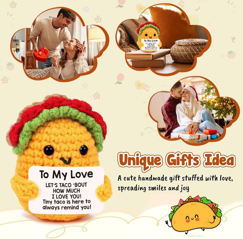 Anniversary Handmade Crochet Gift for Couples