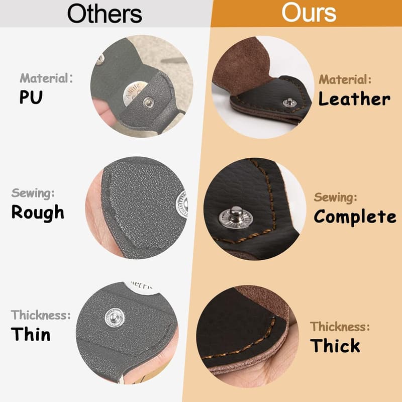 Long Distance Leather Pocket Hug Token Gift