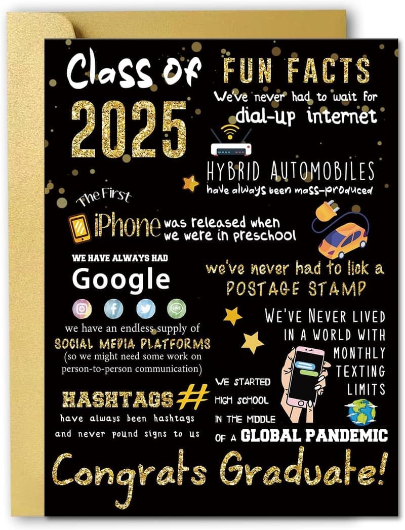 2025 Graduation Card for Friends