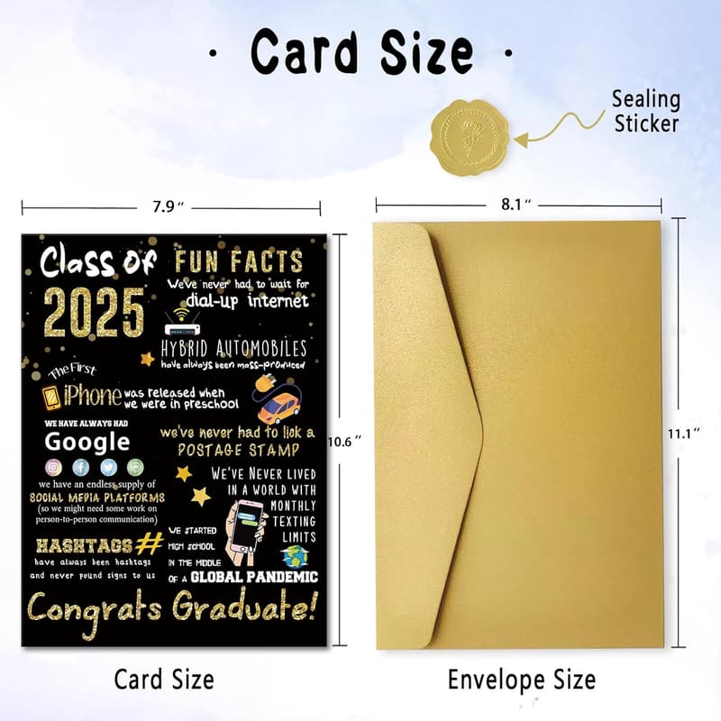 2025 Graduation Card for Friends