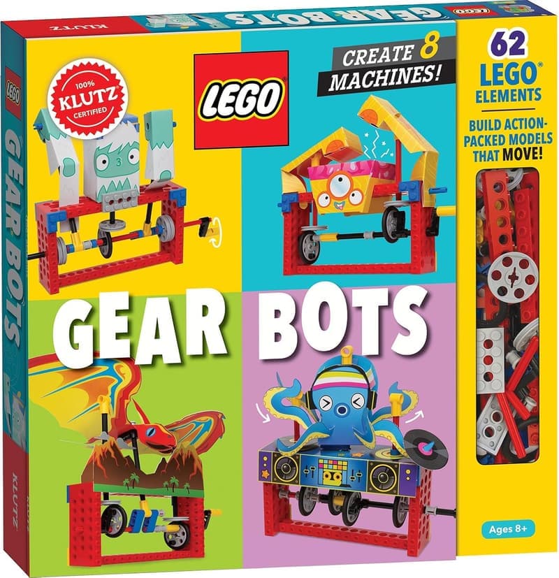 STEM Activity Kit: Klutz Gear Bots for Ages 8-12