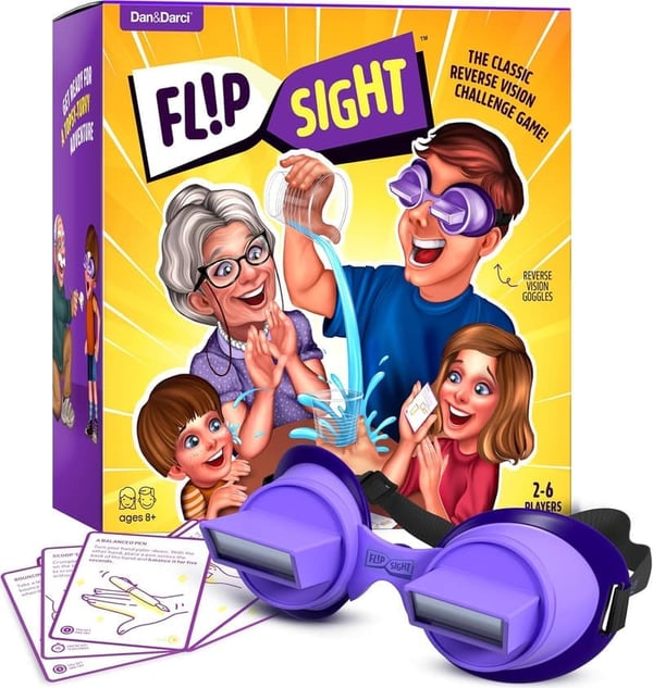 Family Game: FlipSight Goggles for Kids Ages 7-12