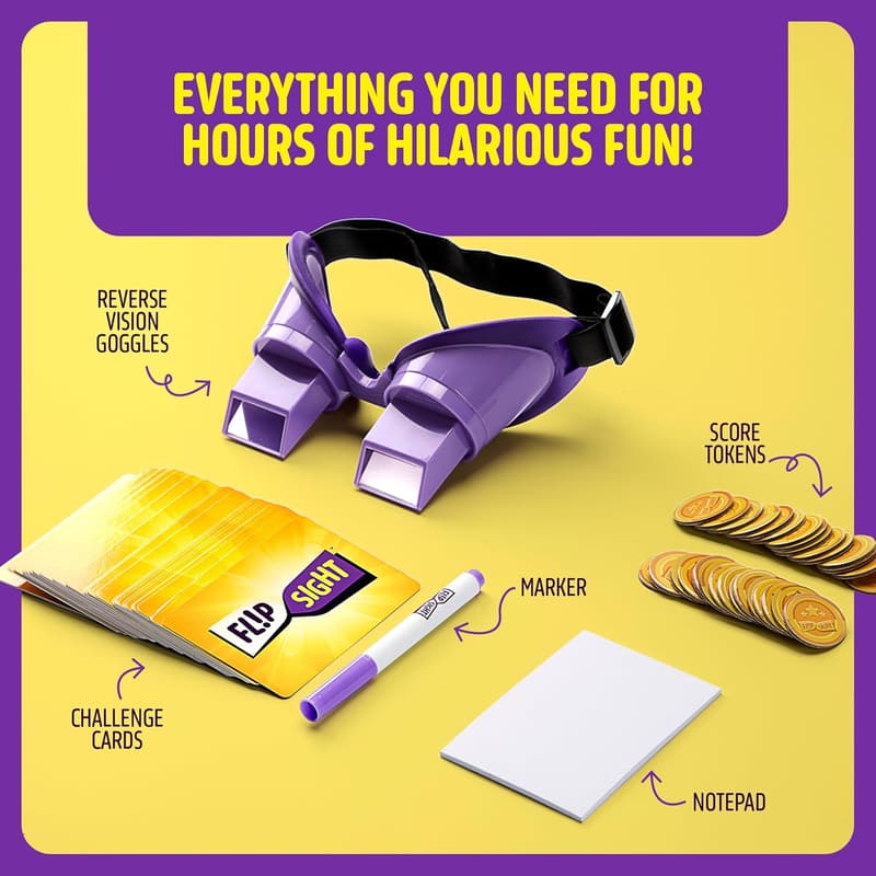 Family Game: FlipSight Goggles for Kids Ages 7-12