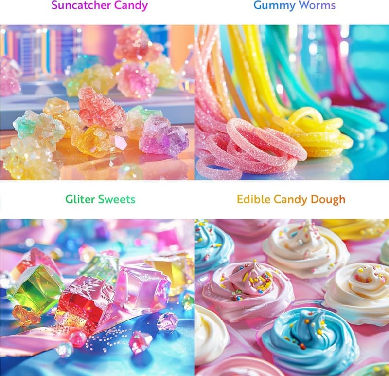 Candy Making Science Kit for Kids Ages 8-12 - 40 Experiments