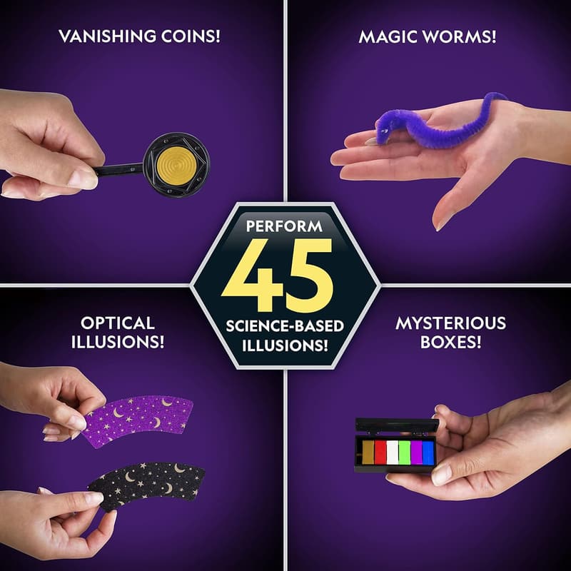 Kids' Magic Set - 45 Tricks with Step-by-Step Video Instructions