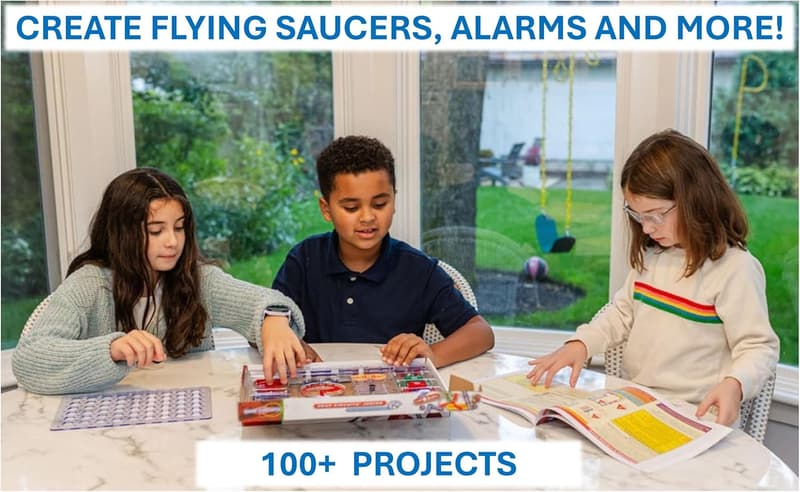 STEM Electronics Exploration Kit for Kids - 100+ Projects