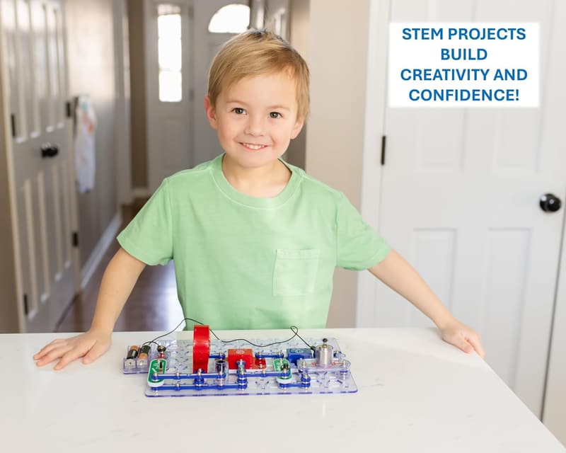 STEM Electronics Exploration Kit for Kids - 100+ Projects