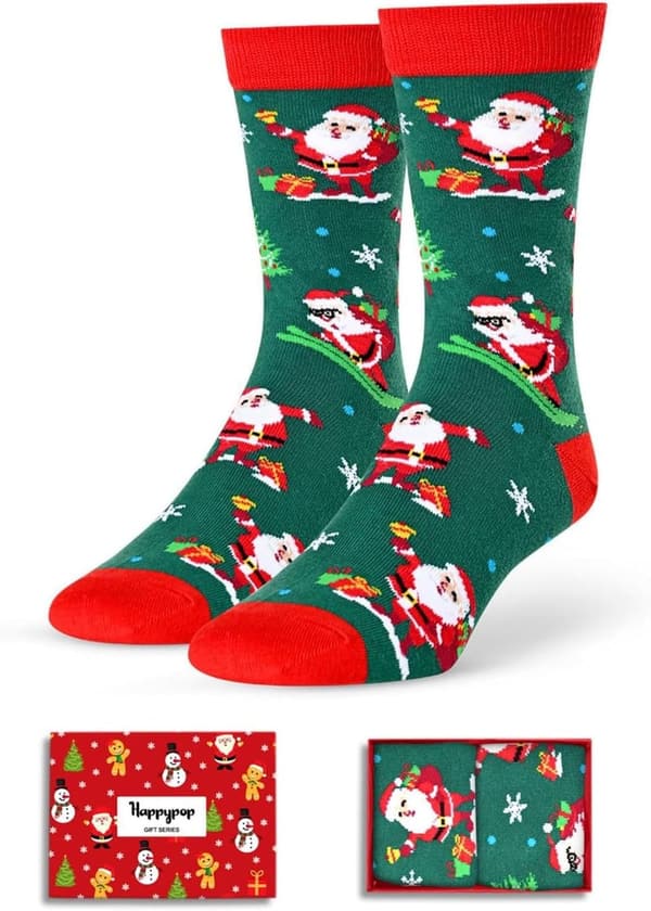 Christmas Holiday Socks for Men and Women - Secret Santa Gift