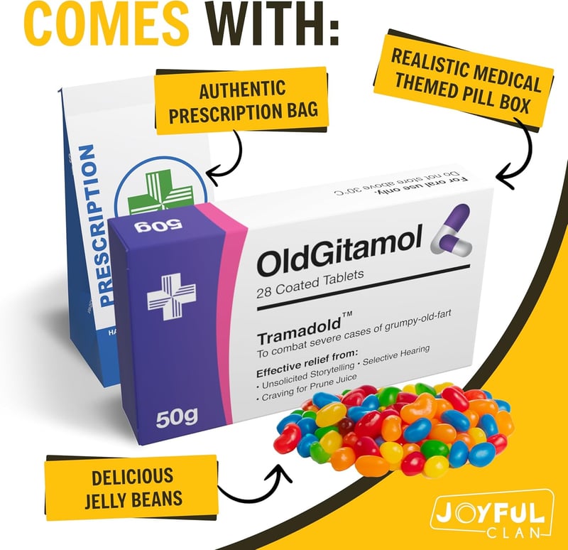 Funny Birthday Jelly Beans - Unique Gag Gift for Him