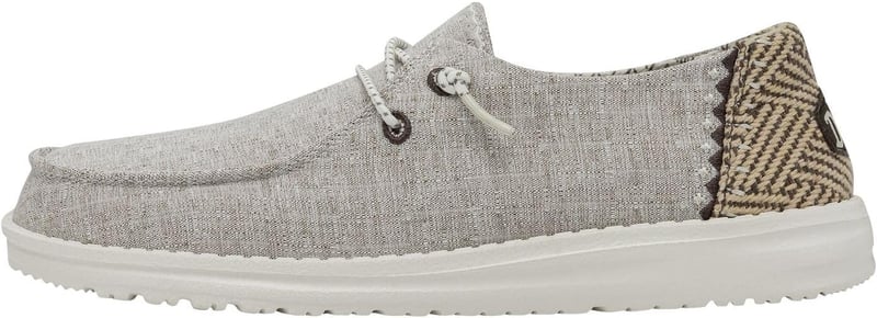Women's Chambray Lace-Up Loafers by Hey Dude