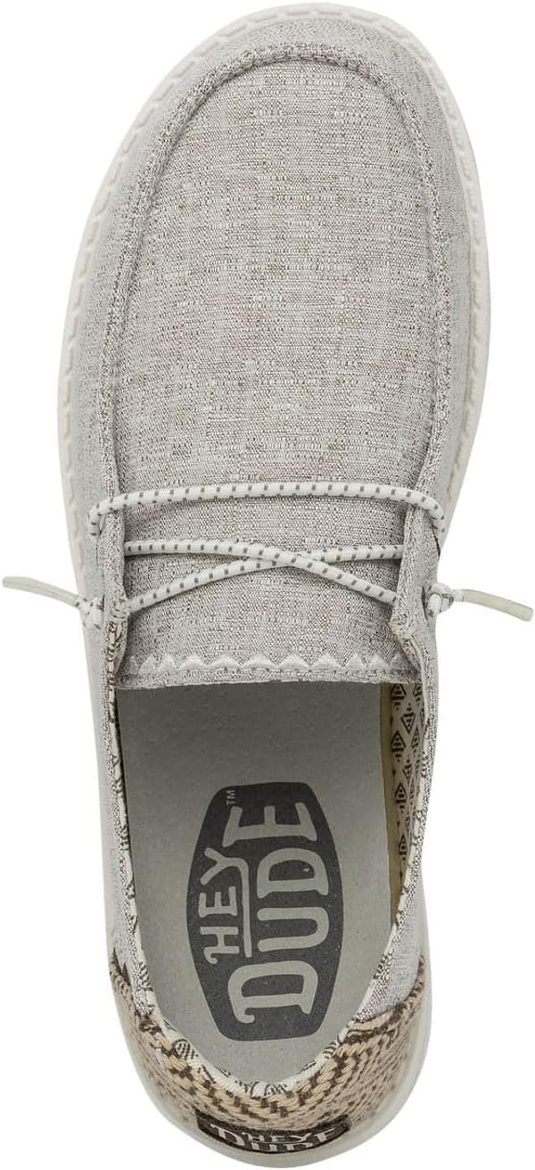 Women's Chambray Lace-Up Loafers by Hey Dude