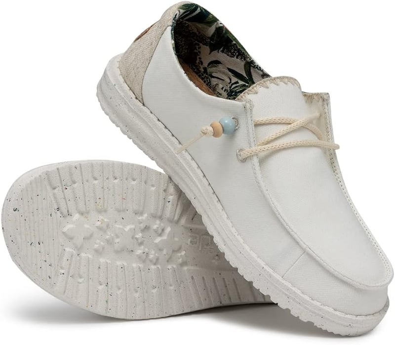 Hey Dude Women's Wendy Natural Slip-On Shoes