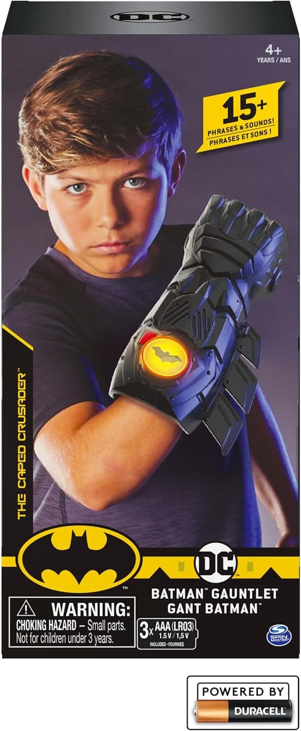 Batman Interactive Gauntlet Toy for Kids Age 4+