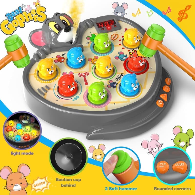 Interactive Educational Toy for 2-Year-Old Birthday Gift