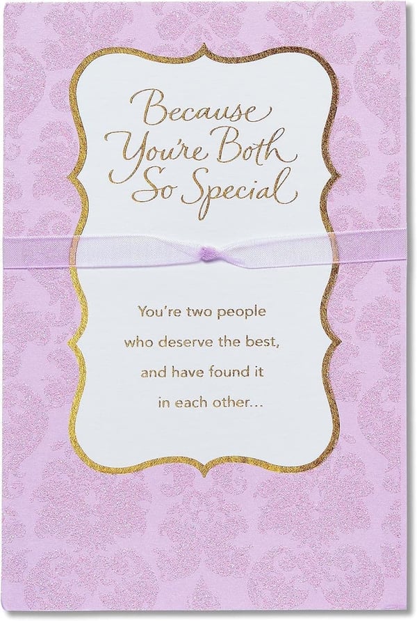 Anniversary Card for Couples - You're Both So Special